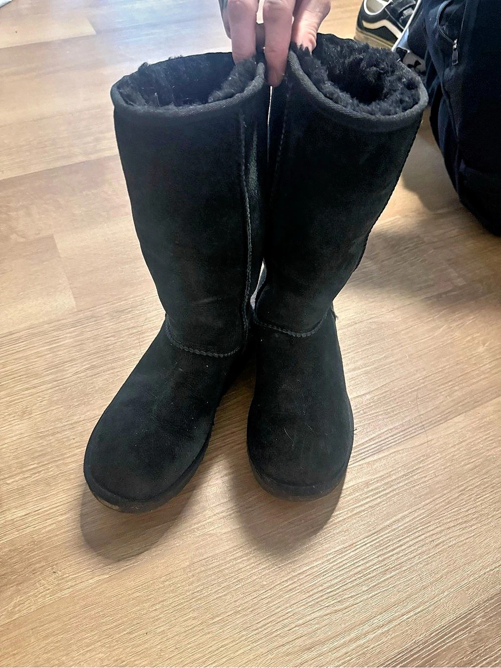 UGG Classic Tall Suede Boots Black US 6